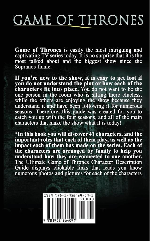 Weitere Ansicht: GAME OF THRONES | David Nolan