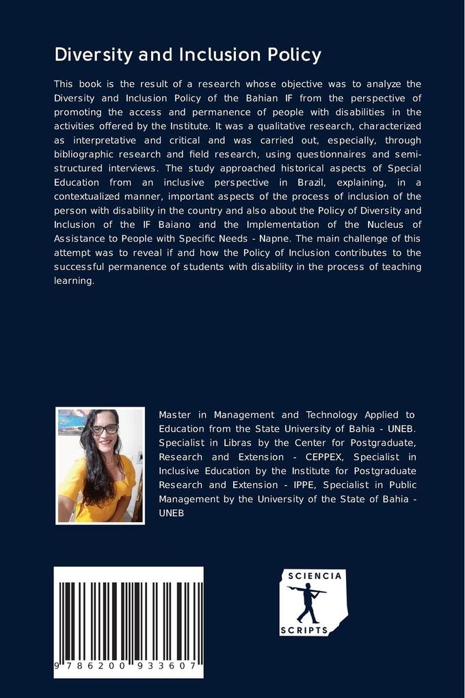 Weitere Ansicht: Diversity and Inclusion Policy | Andreia Rego Da Silva Reis, Célia Tanajura Machado