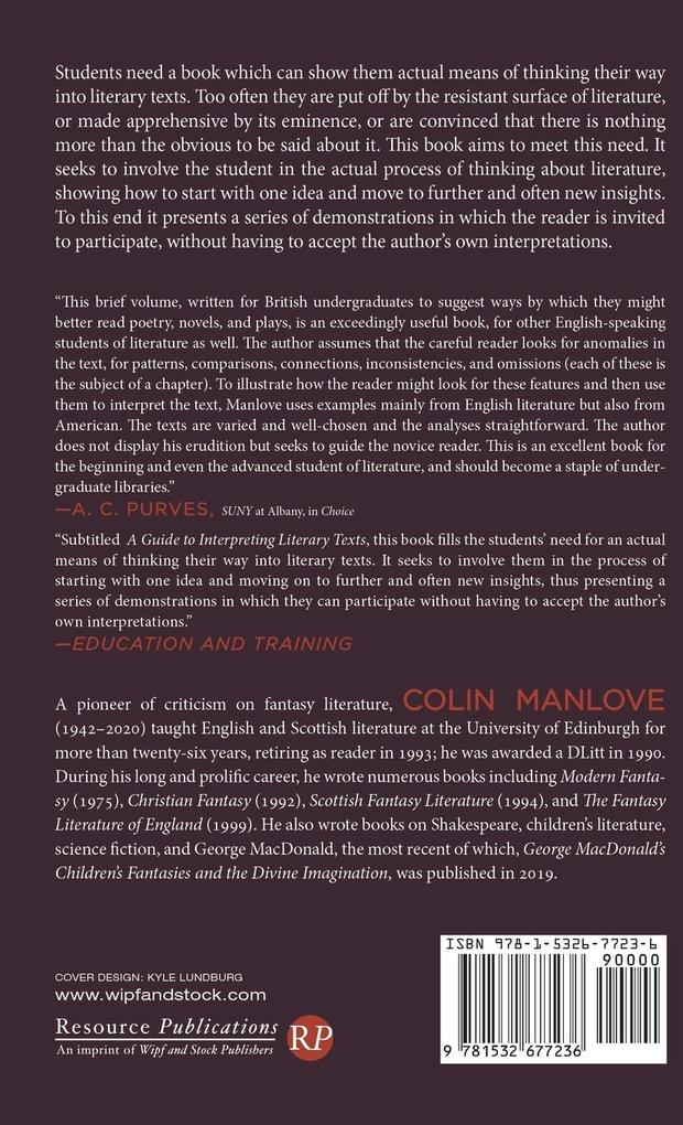 Weitere Ansicht: Critical Thinking | Colin N. Manlove