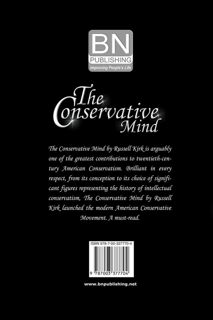 Weitere Ansicht: The Conservative Mind | Russell Kirk