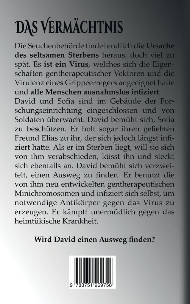 Weitere Ansicht: Das Vermächtnis | J. J. Plisk