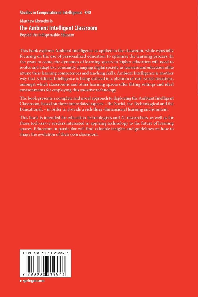 Weitere Ansicht: The Ambient Intelligent Classroom | Matthew Montebello