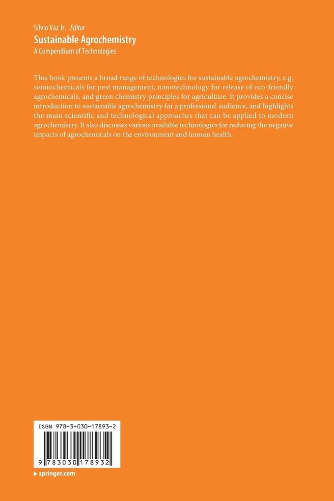 Weitere Ansicht: Sustainable Agrochemistry