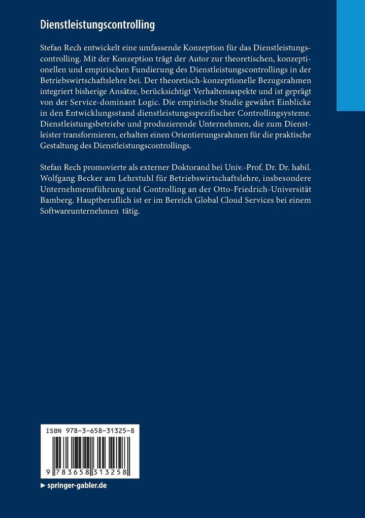 Weitere Ansicht: Dienstleistungscontrolling | Stefan Rech