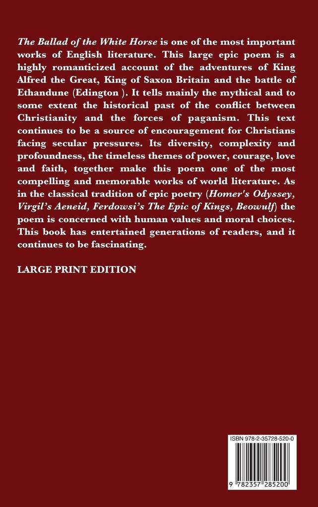 Weitere Ansicht: The Ballad of the White Horse | G. K. Chesterton