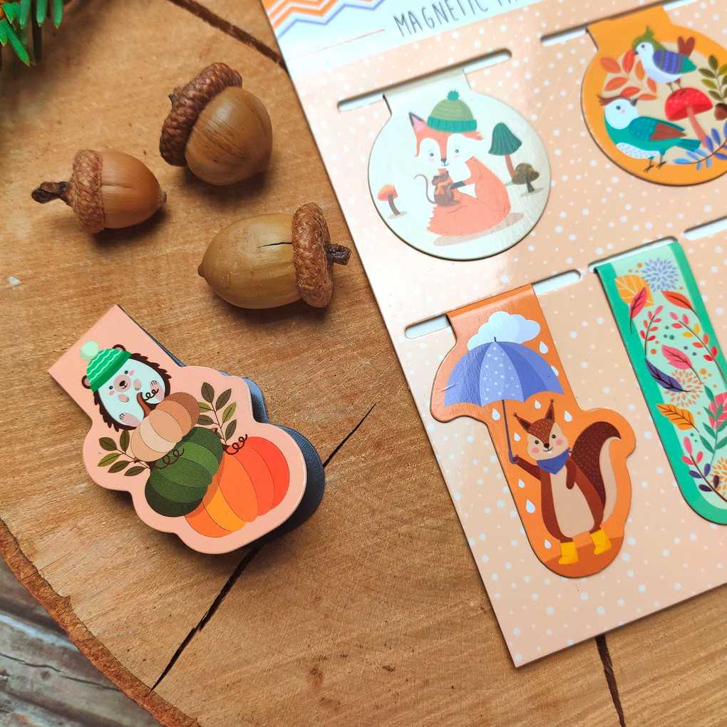 Weitere Ansicht: URSUS Dekorationsartikel Magnetic Paper Clips, Fall