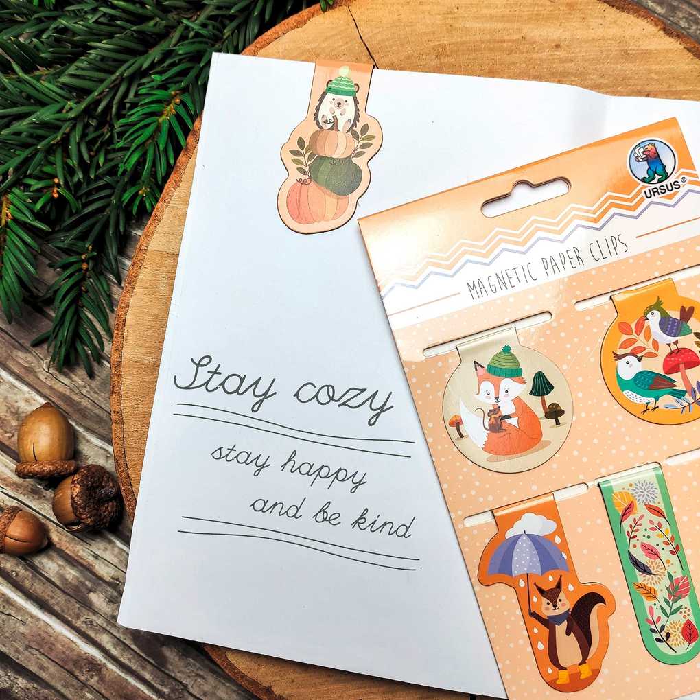 Weitere Ansicht: URSUS Dekorationsartikel Magnetic Paper Clips, Fall