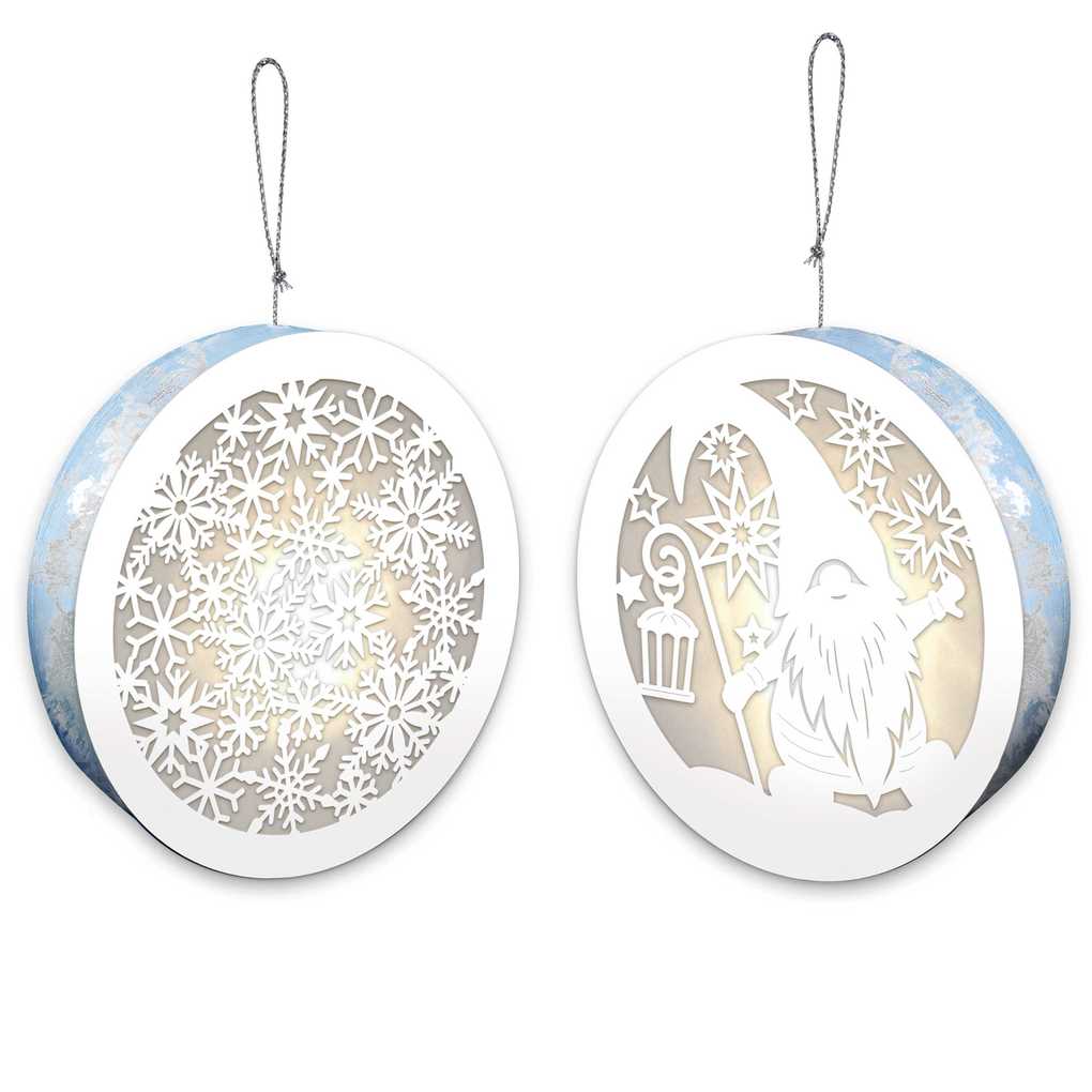 Weitere Ansicht: URSUS Dekorationsartikel Light Boxes, Gnome & Snowflakes