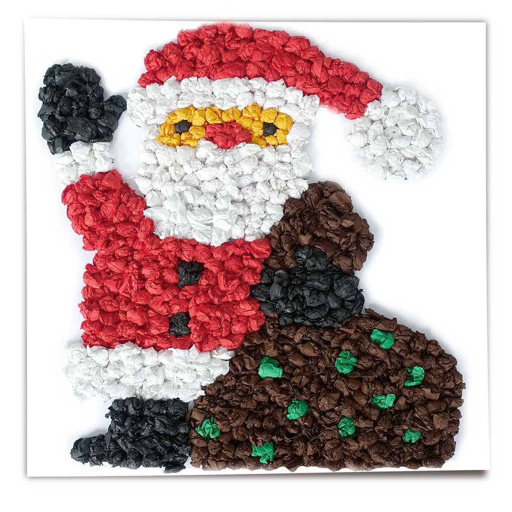 Weitere Ansicht: URSUS Kinder-Bastelsets Knüddelbilder Set, Weihnachten