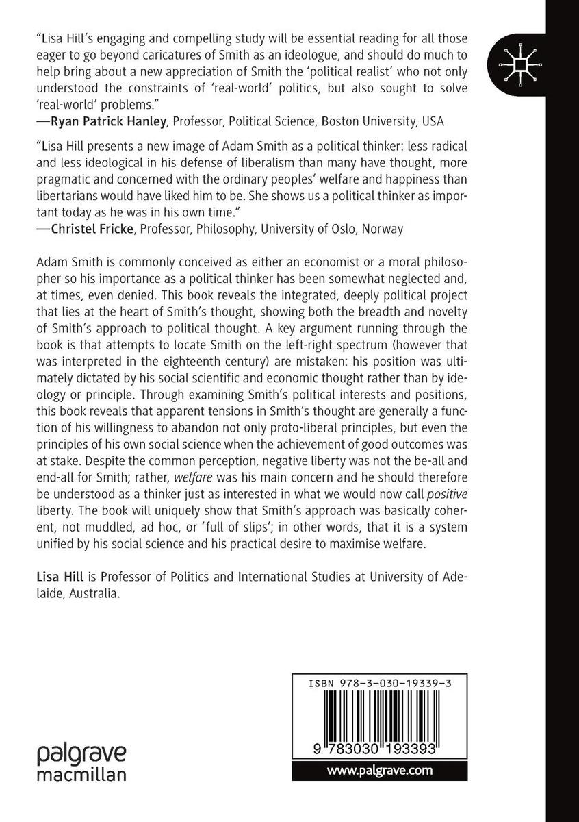 Weitere Ansicht: Adam Smith's Pragmatic Liberalism | Lisa Hill