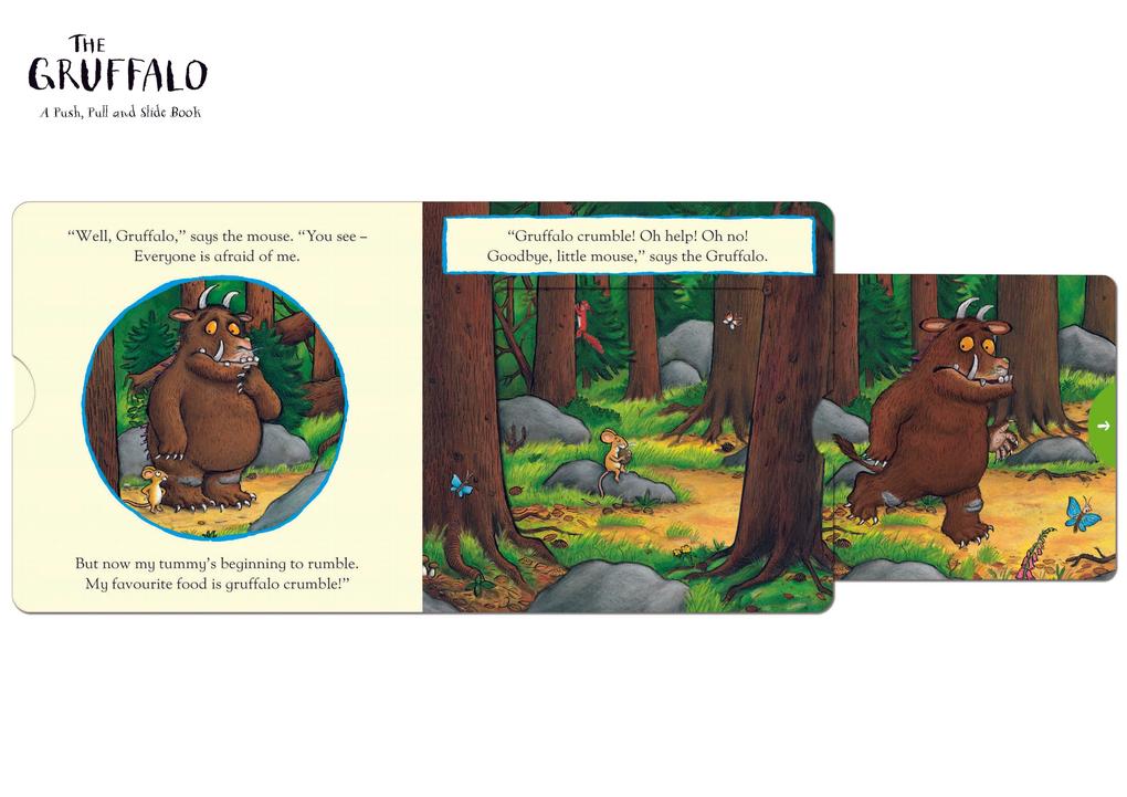 Weitere Ansicht: The Gruffalo: A Push, Pull and Slide Book | Julia Donaldson