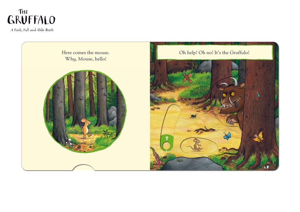 Weitere Ansicht: The Gruffalo: A Push, Pull and Slide Book | Julia Donaldson