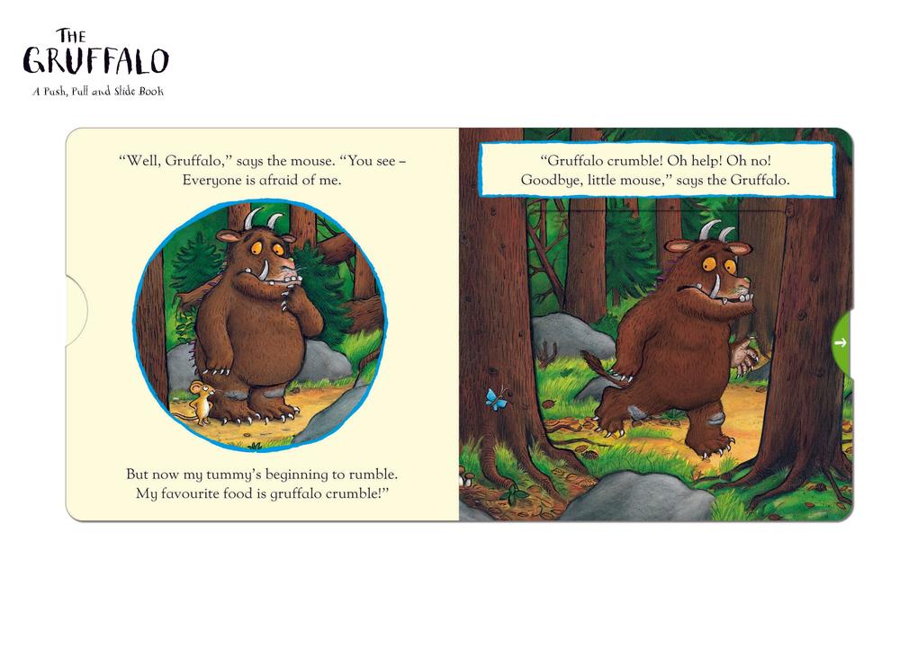 Weitere Ansicht: The Gruffalo: A Push, Pull and Slide Book | Julia Donaldson