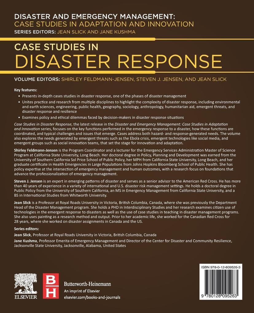 Weitere Ansicht: Case Studies in Disaster Response