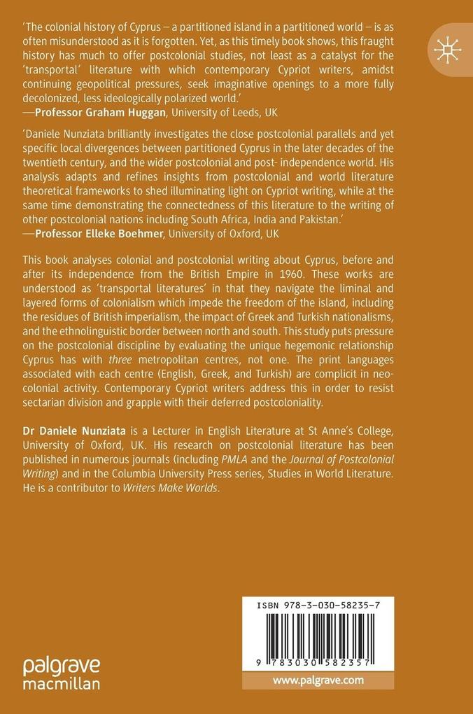 Weitere Ansicht: Colonial and Postcolonial Cyprus | Daniele Nunziata