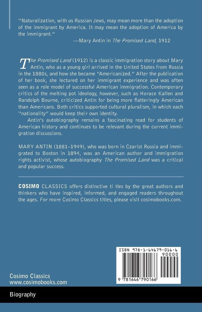 Weitere Ansicht: The Promised Land | Mary Antin