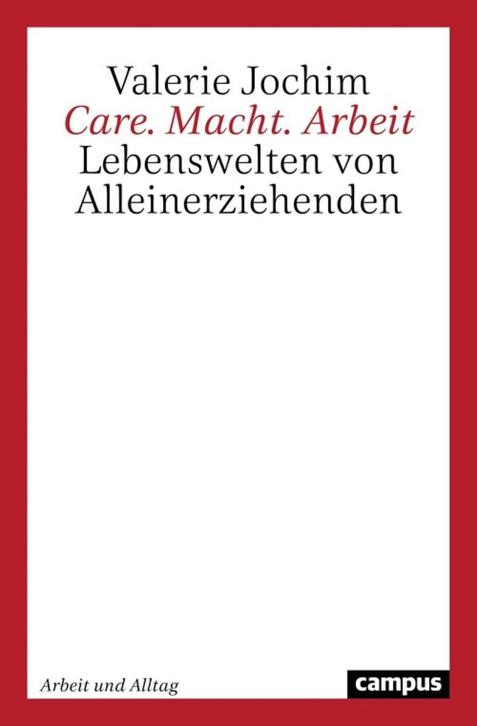 Produktbild: Care. Macht. Arbeit | Valerie Jochim