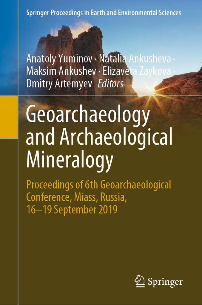 Produktbild: Geoarchaeology and Archaeological Mineralogy