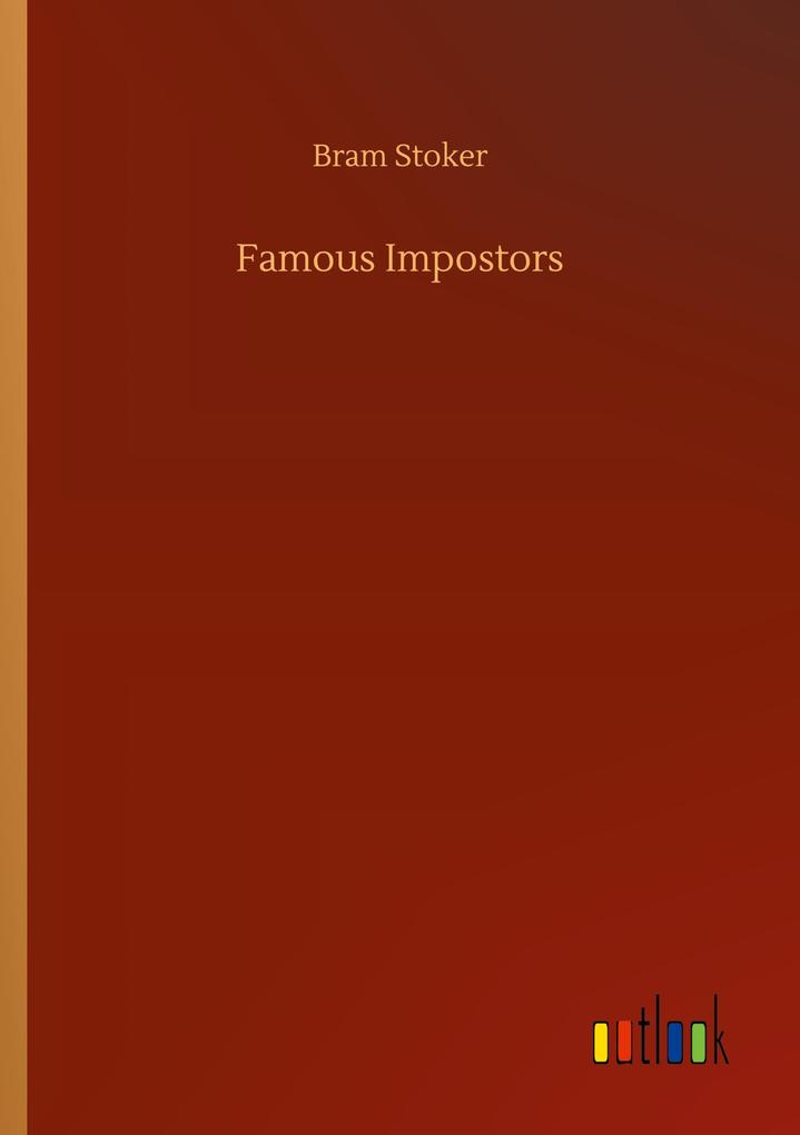 Produktbild: Famous Impostors | Bram Stoker