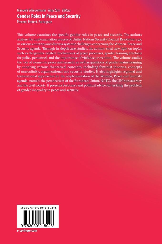 Weitere Ansicht: Gender Roles in Peace and Security