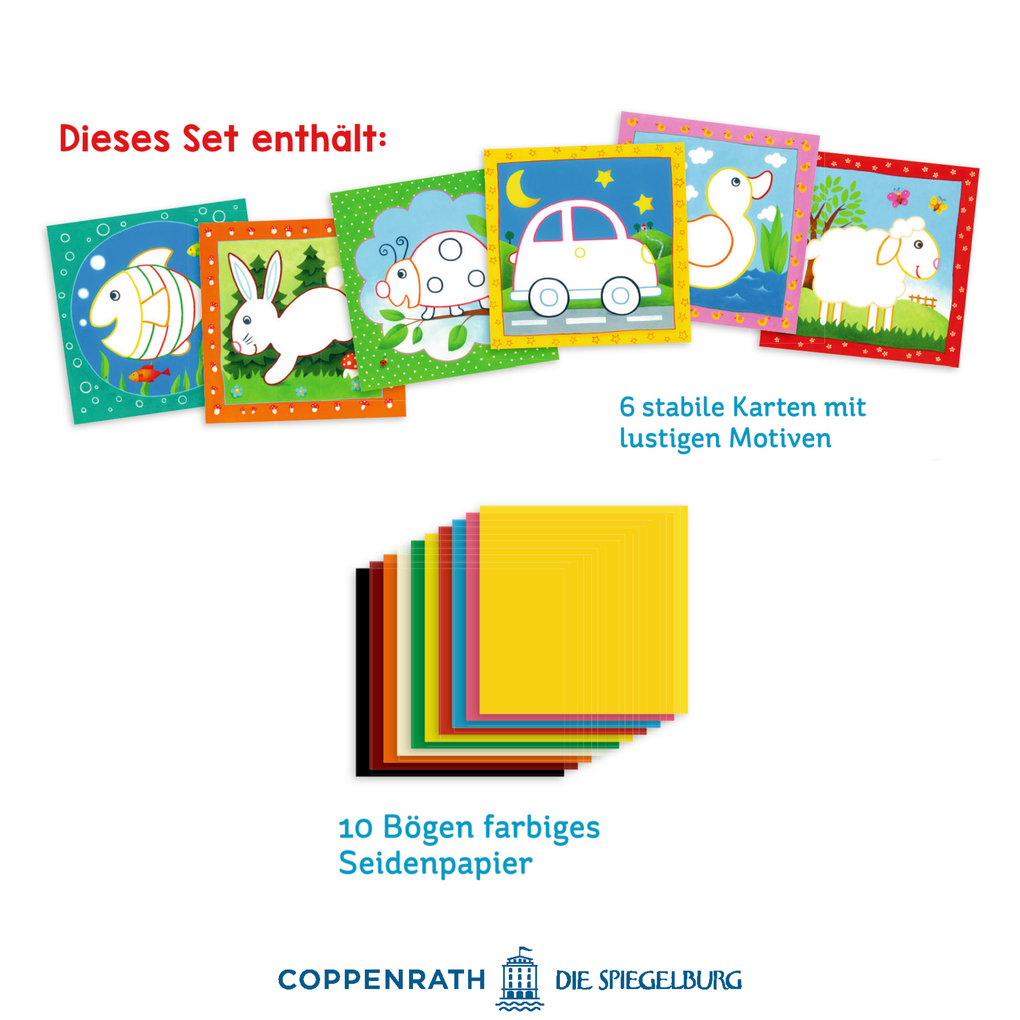 Weitere Ansicht: Mein erstes Bastelset: Knüddelbilder