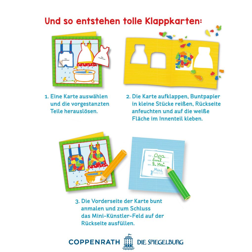 Weitere Ansicht: Mein erstes Bastelset: Schnipsel-Kunst Kribbel-Krabbel