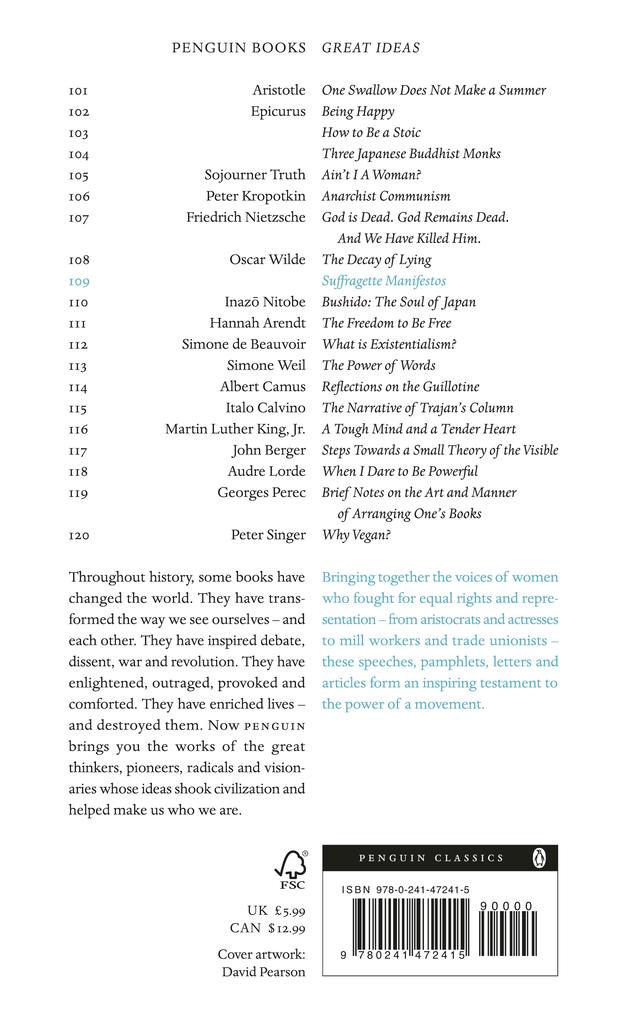 Weitere Ansicht: Suffragette Manifestos