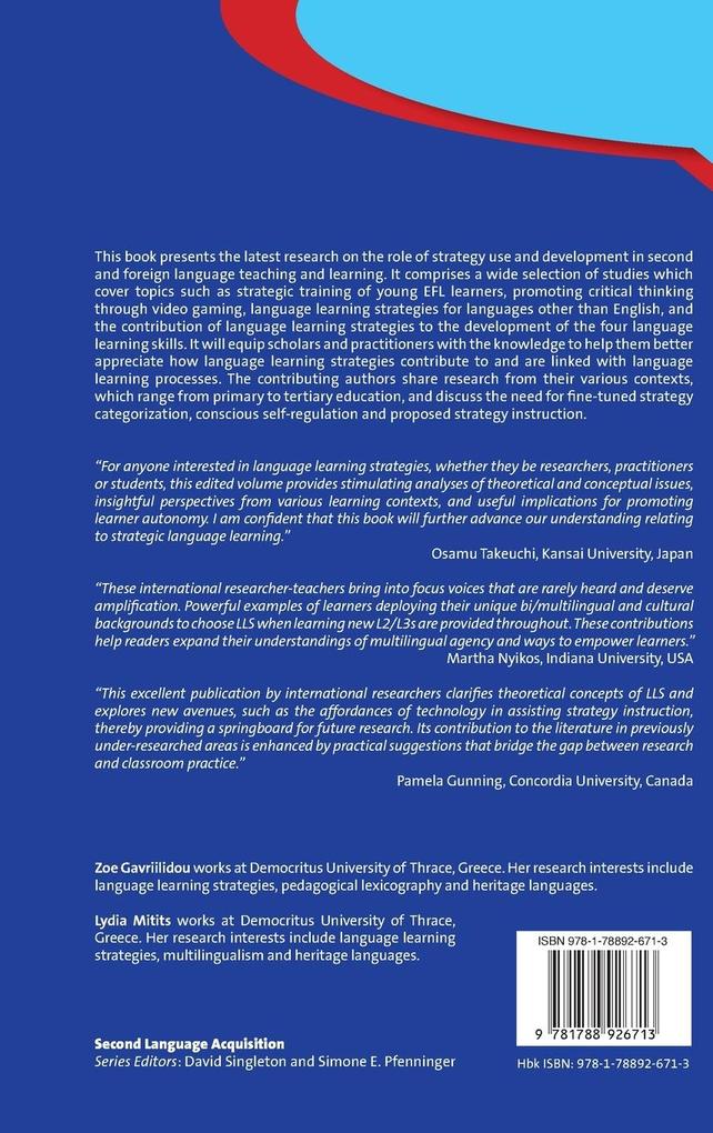 Weitere Ansicht: Situating Language Learning Strategy Use