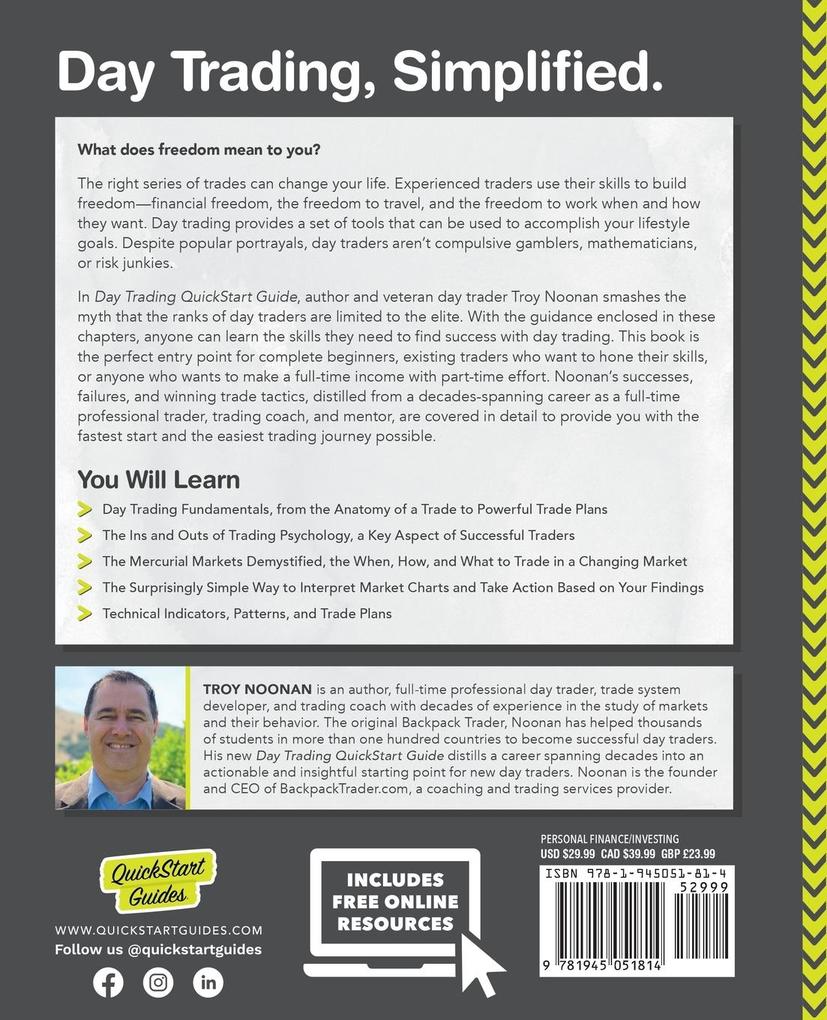 Weitere Ansicht: Day Trading QuickStart Guide | Troy Noonan