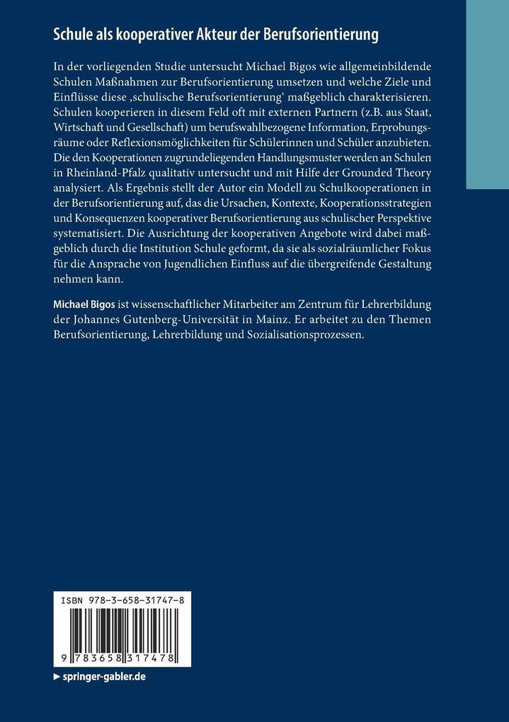 Weitere Ansicht: Schule als kooperativer Akteur der Berufsorientierung | Michael Bigos