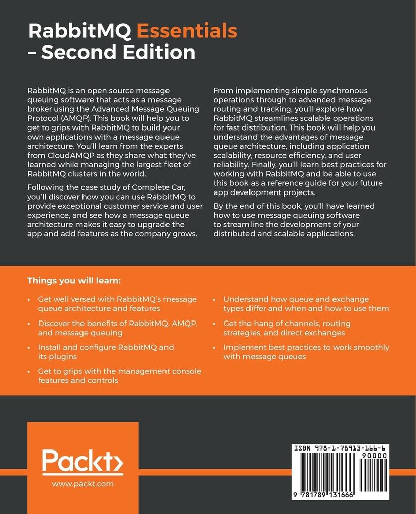 Weitere Ansicht: RabbitMQ Essentials - Second Edition | Lovisa Johansson, David Dossot