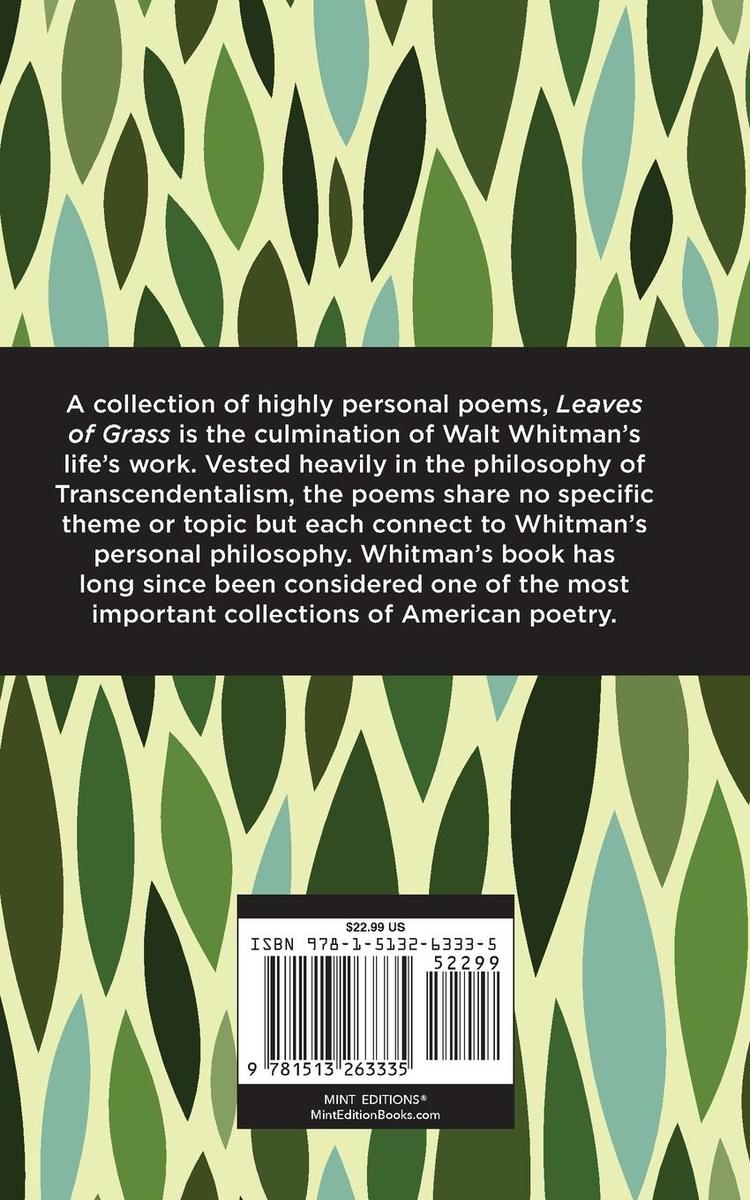 Weitere Ansicht: Leaves of Grass | Walt Whitman