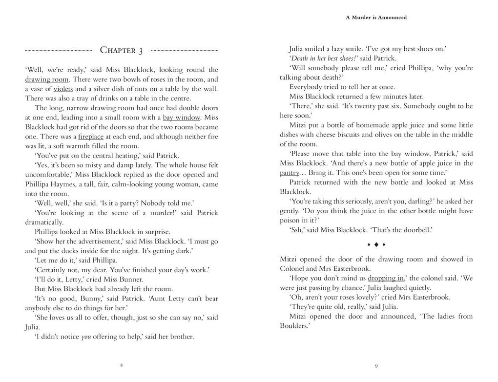 Weitere Ansicht: A murder is announced | Agatha Christie