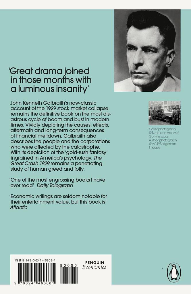 Weitere Ansicht: The Great Crash 1929 | John Kenneth Galbraith