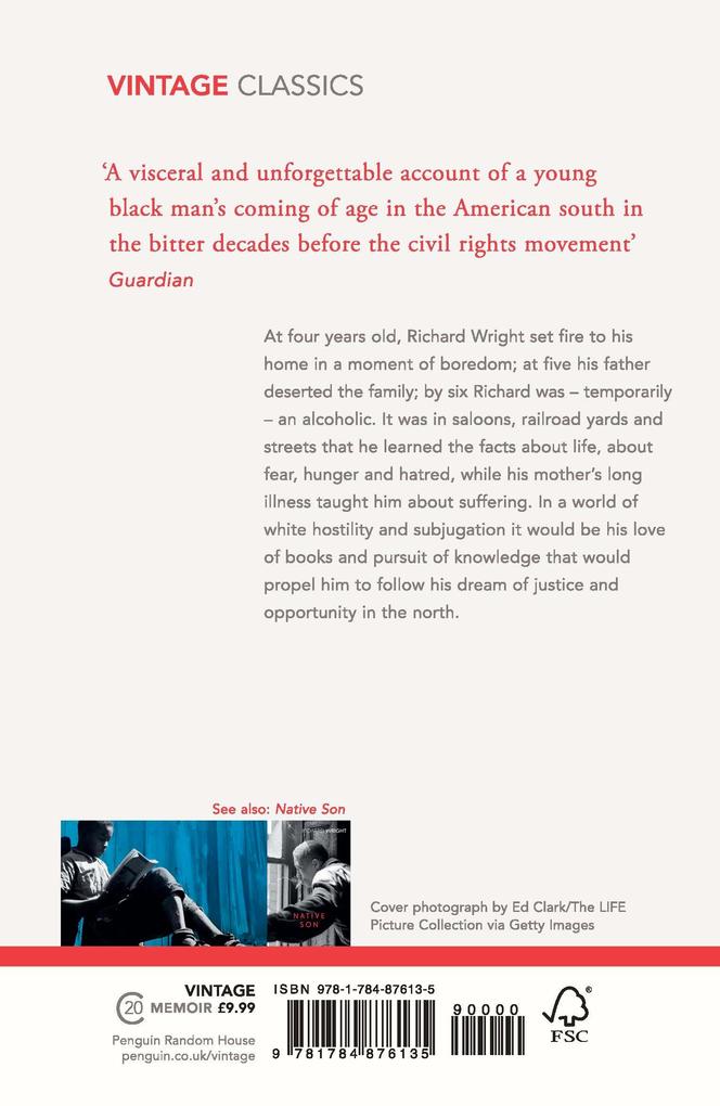 Weitere Ansicht: Black Boy | Richard Wright