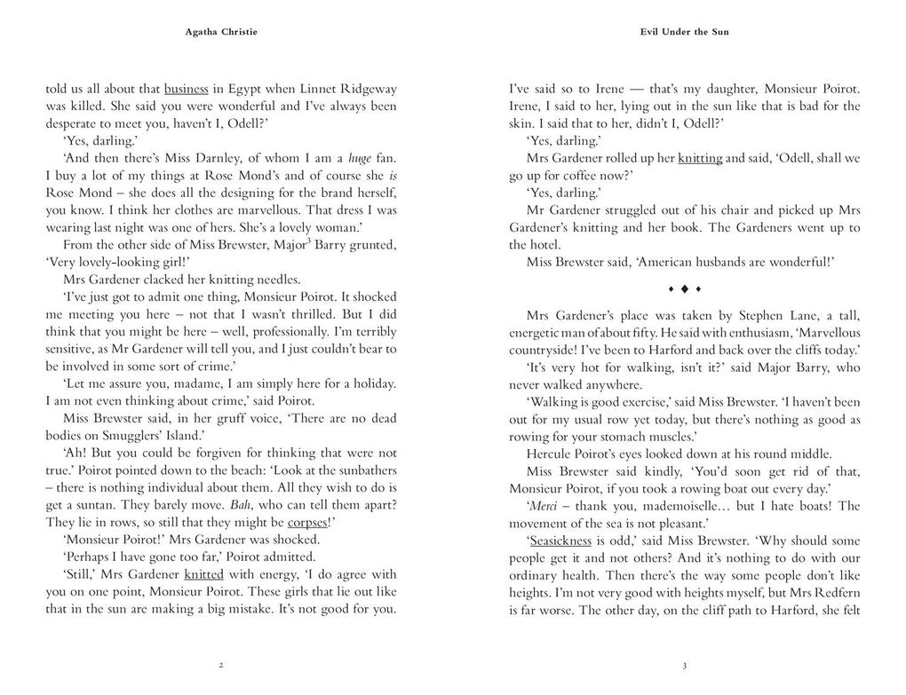 Weitere Ansicht: Evil under the sun | Agatha Christie