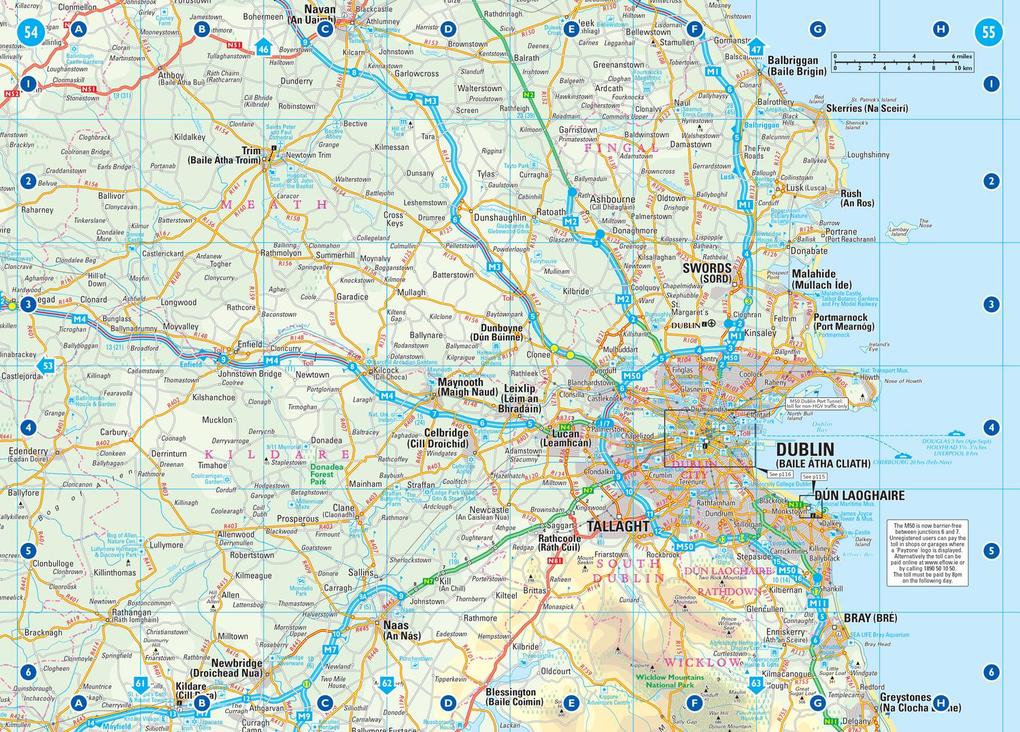 Weitere Ansicht: COMP ROAD ATLAS IRELAND SPIRAL | Collins Maps