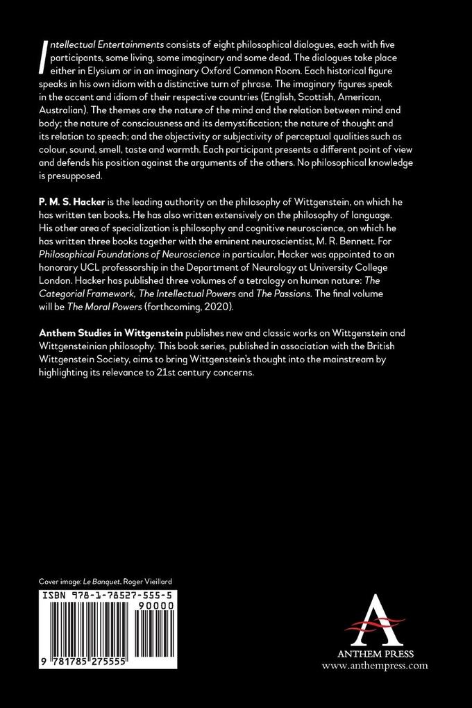 Weitere Ansicht: Intellectual Entertainments | P. M. S. Hacker