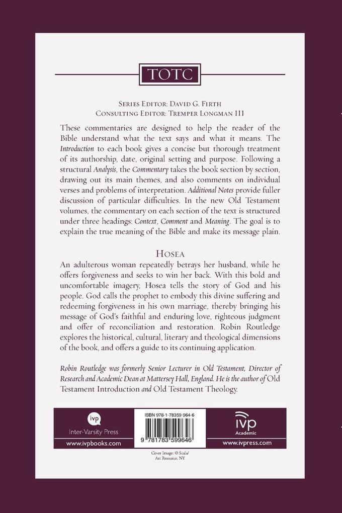 Weitere Ansicht: Hosea | Robin Routledge