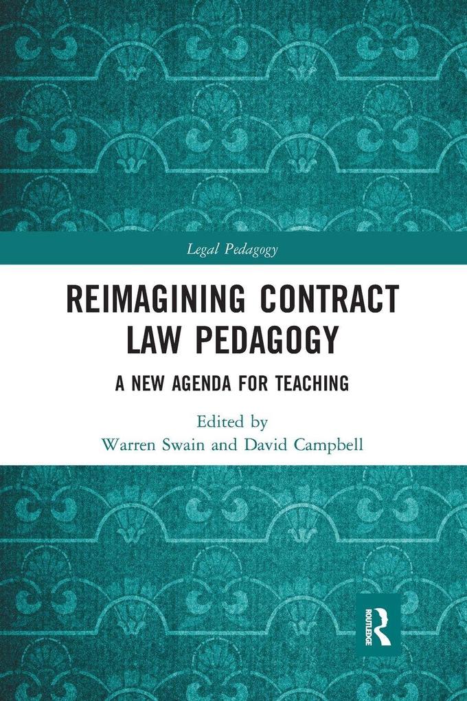 Produktbild: Reimagining Contract Law Pedagogy