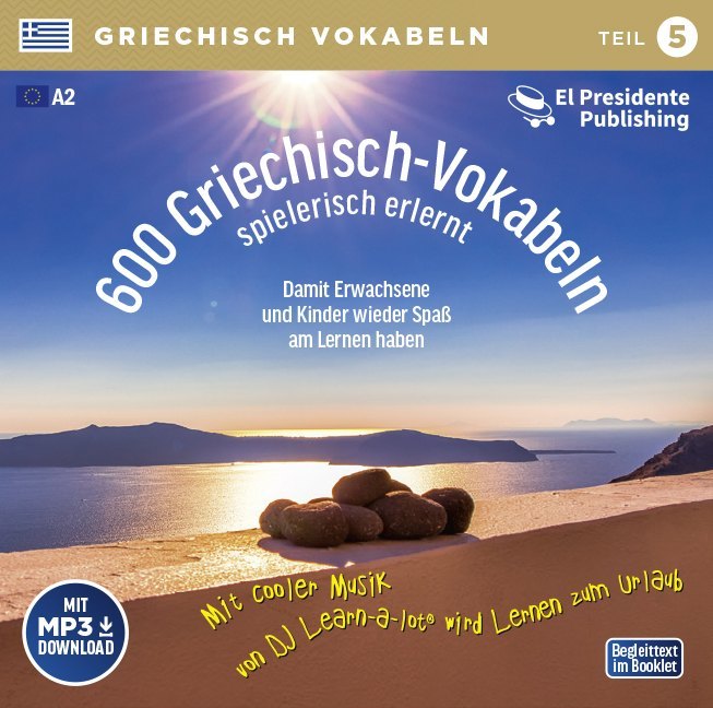 Produktbild: 600 Griechisch-Vokabeln spielerisch erlernt - Teil 5 | Horst Florian