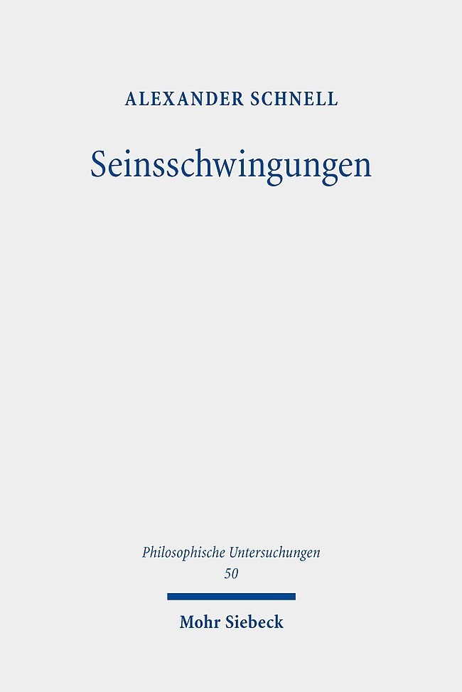 Produktbild: Seinsschwingungen | Alexander Schnell