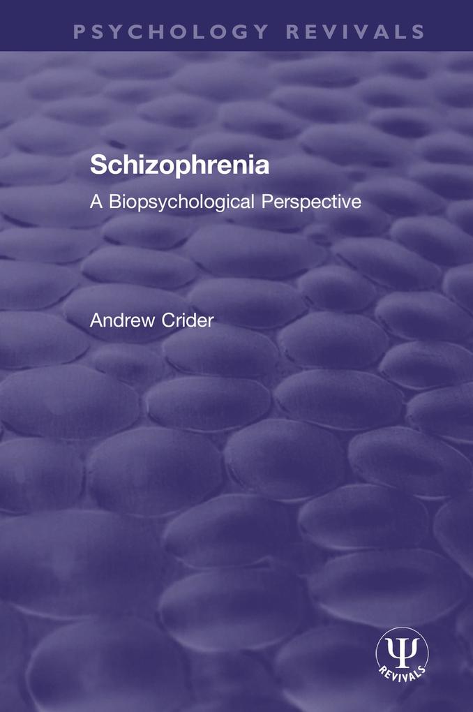 Schizophrenia als eBook epub