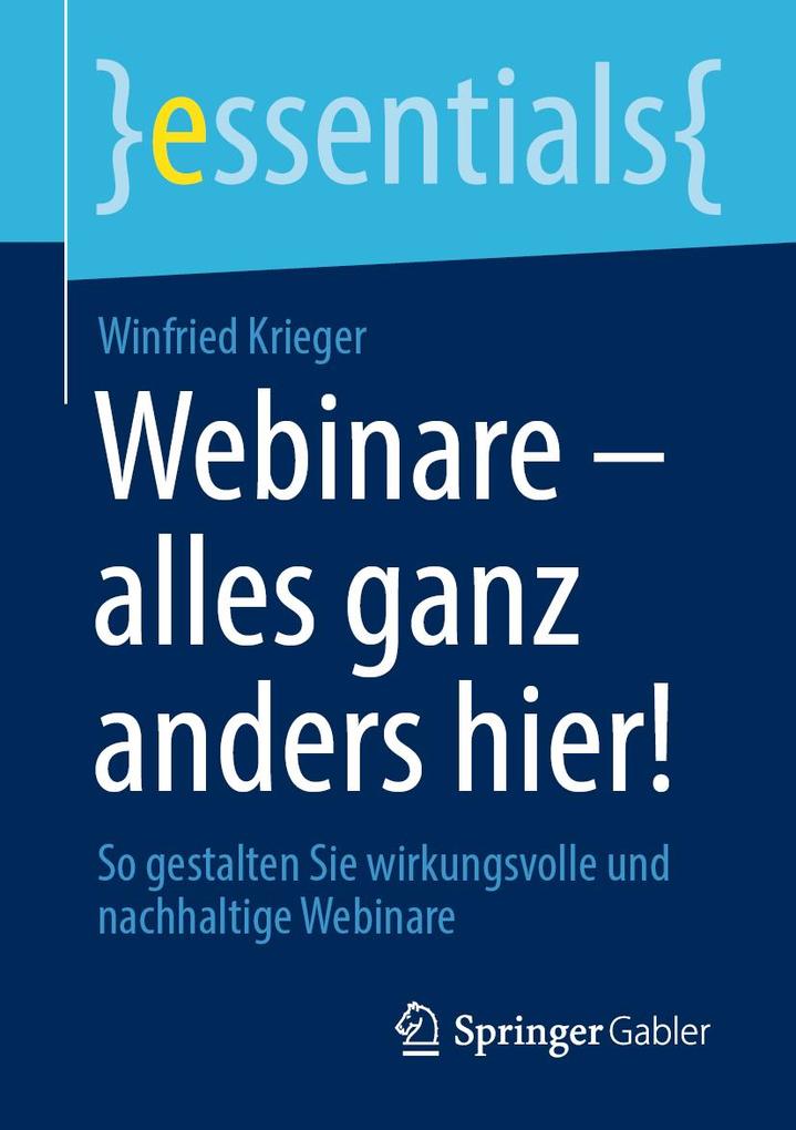 Produktbild: Webinare - alles ganz anders hier! | Winfried Krieger