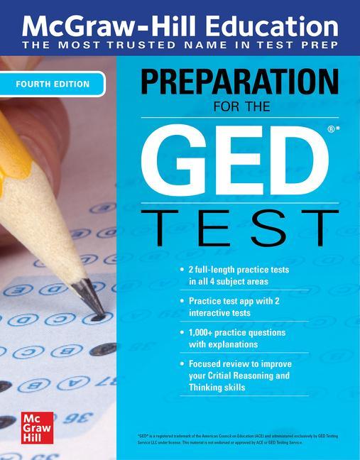 McGraw-Hill Education Preparation for the GED Test, Fourth Edition als Taschenbuch