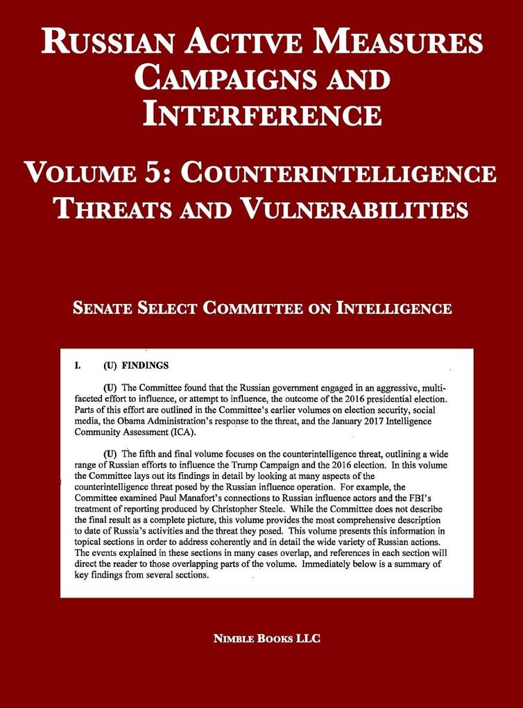 Russian Active Measures Campaigns and Interference als Buch (gebunden)