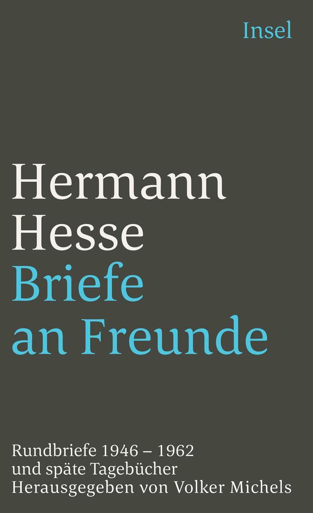 Produktbild: Briefe an Freunde | Hermann Hesse