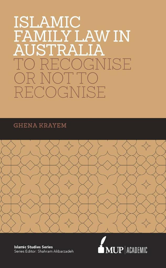 Produktbild: ISS 16 Islamic Family Law in Australia | Ghena Krayem