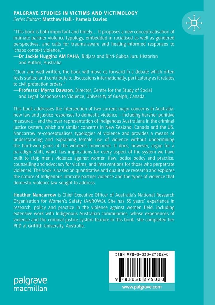 Weitere Ansicht: Unintended Consequences of Domestic Violence Law | Heather Nancarrow