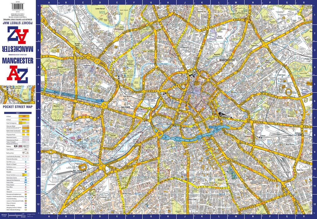 Weitere Ansicht: Manchester Pocket Street Map | A-Z maps